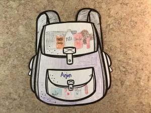Backpack Drawing